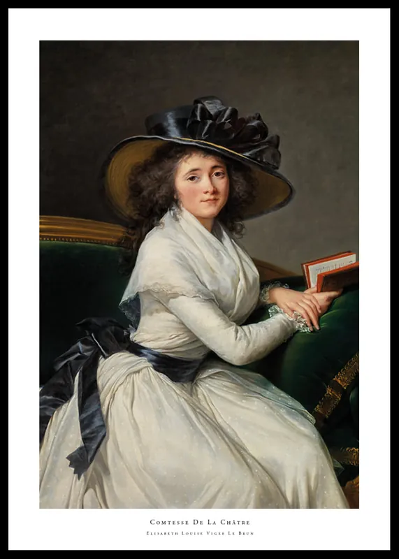 Sonderangebot Comtesse De La Châtre By Elisabeth Louise Vigee Le Brun Poster