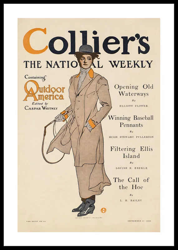 Collier’s, Containing Outdoor America By Edward Penfield Poster Sichere Zahlung