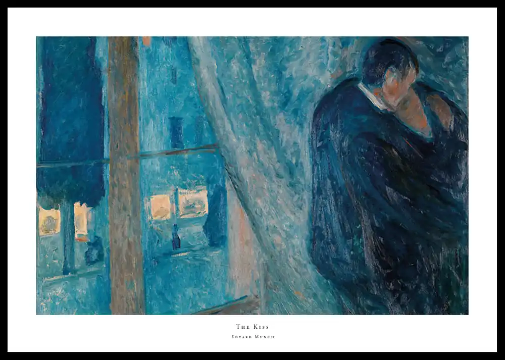The Kiss By Edvard Munch Poster Jetzt Bestellen