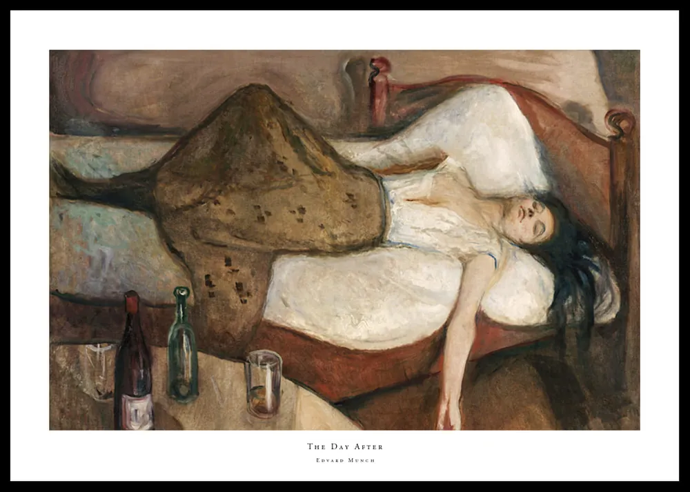 Wochenendangebot The Day After By Edvard Munch Poster