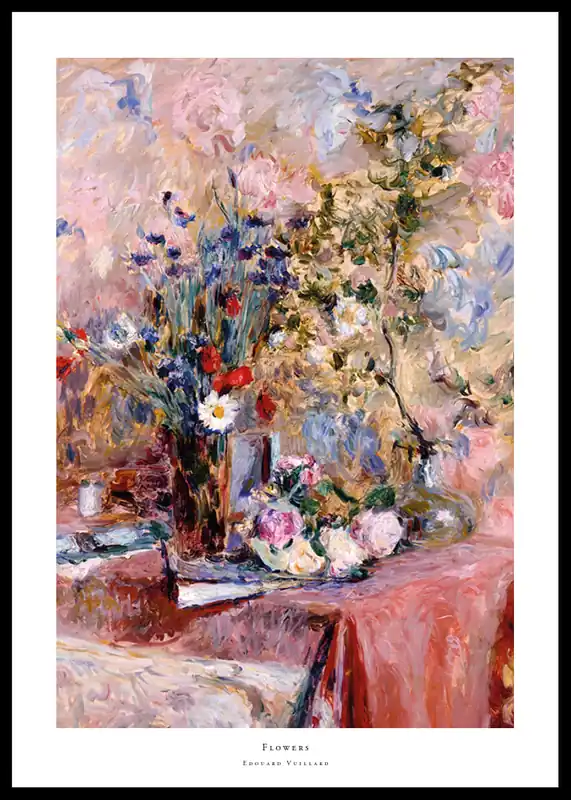 Sichere Zahlung Flowers By Edouard Vuillard Poster