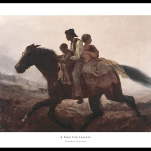 A Ride For Liberty By Eastman Johnson Poster Top-Seller