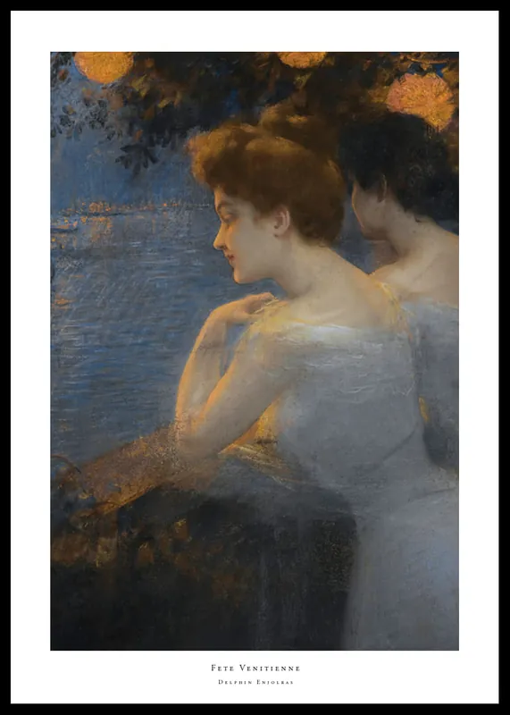 Fete Venitienne By Delphin Enjolras Poster Sale
