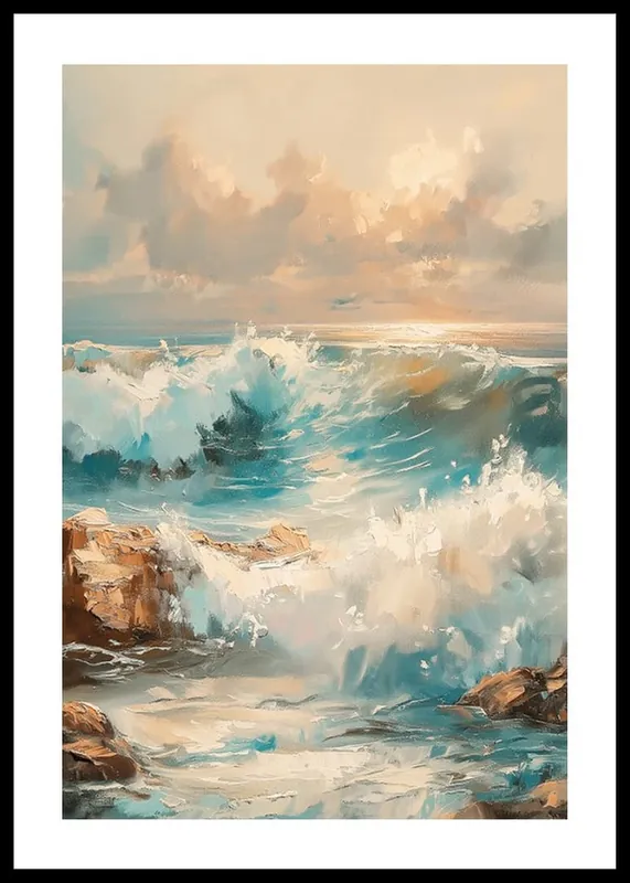 Sonderangebot Waves Of Freedom Poster