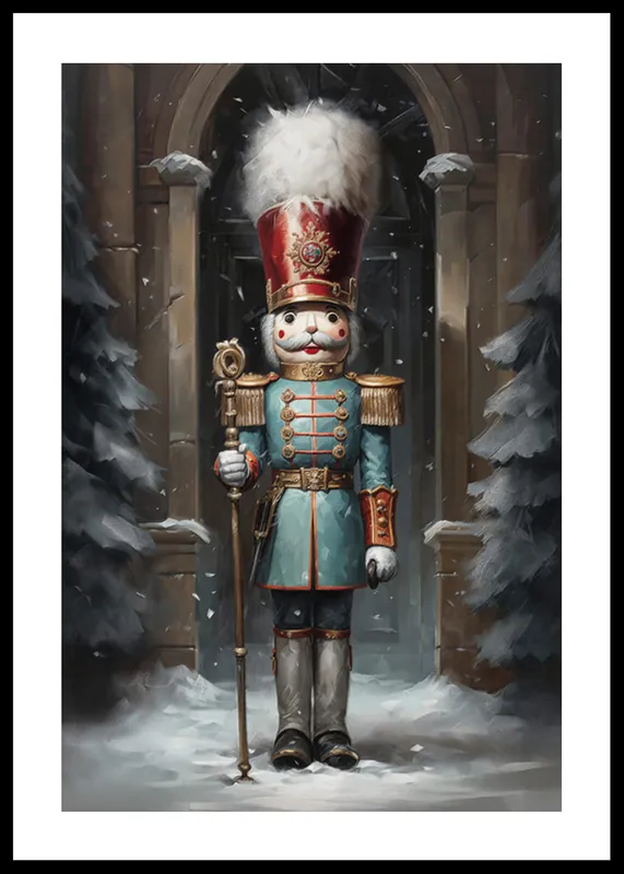 Versand Am Gleichen Tag The Majestic Christmas Nutcracker No2 Poster
