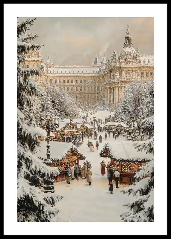 Top-Preis Winter Wonderland Market Poster