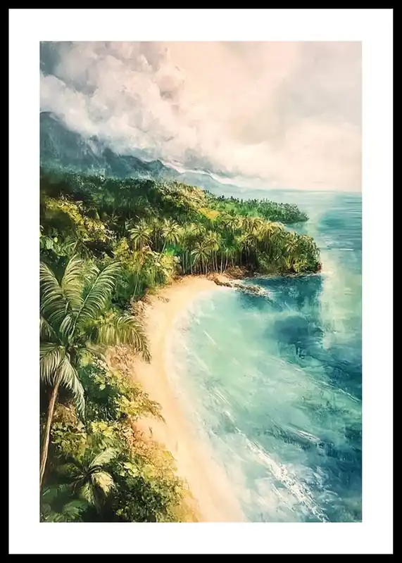 Jungle Meets Ocean Poster Jetzt Kaufen