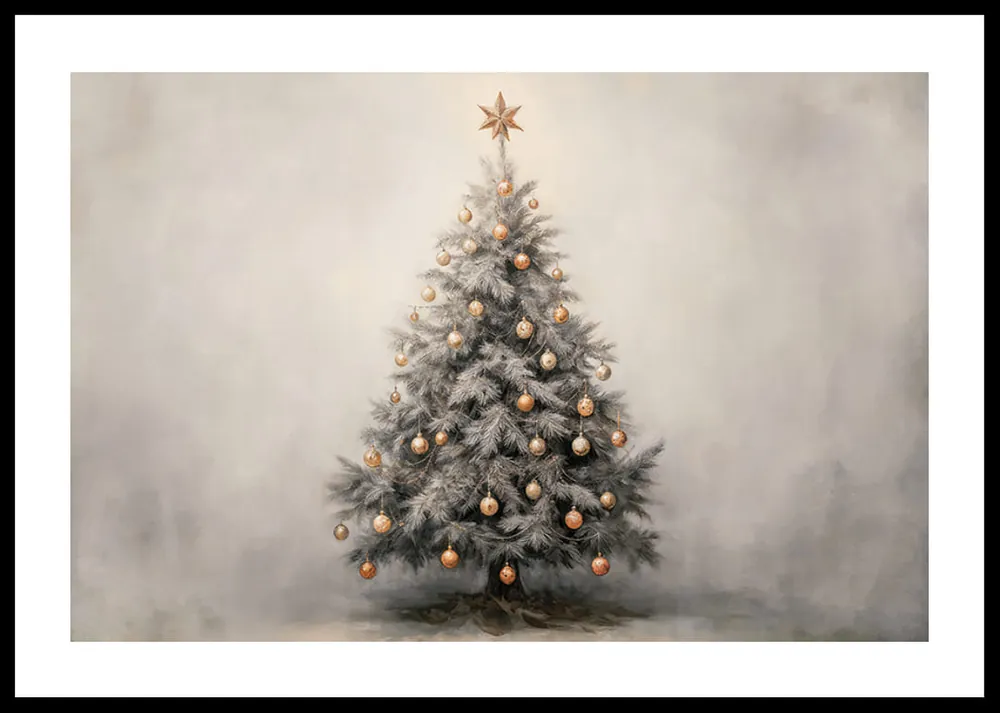 Preisknaller Golden Glow Of Christmas Poster