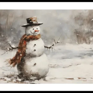 A Snowy Companion Poster Preiswert