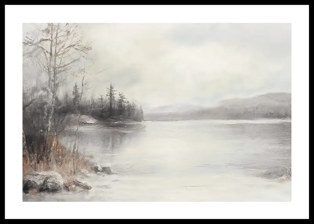 Expressversand Silent Reflections Of Winter Poster
