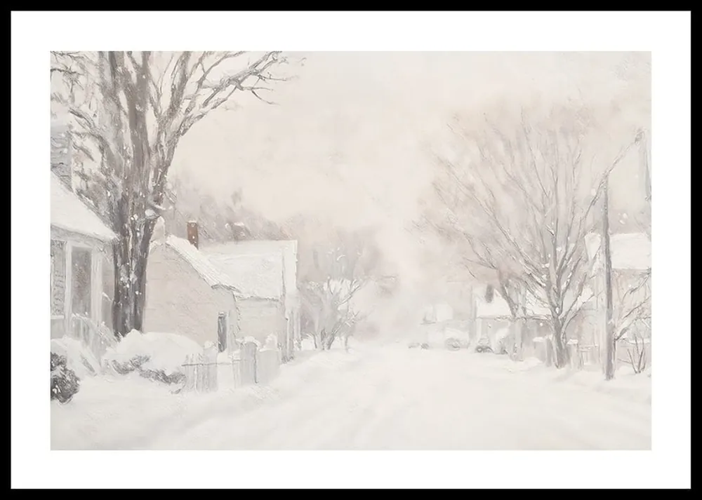 Silent Streets Of Snow Poster Expressversand