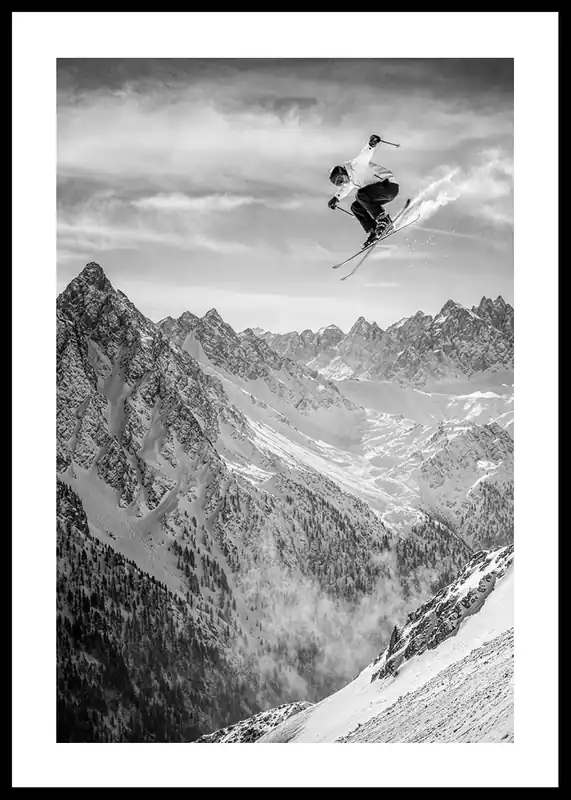 Soaring Above The Peaks No2 Poster Neu