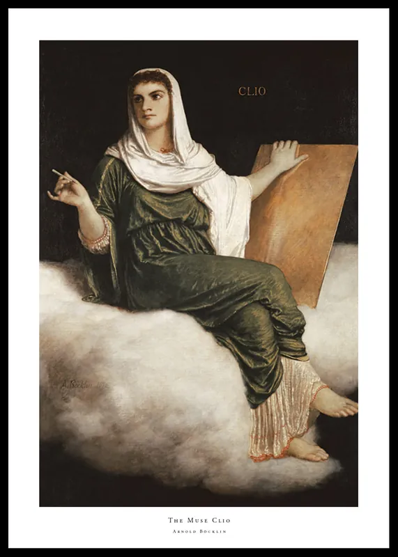 Jetzt Kaufen The Muse Clio By Arnold Böcklin Poster