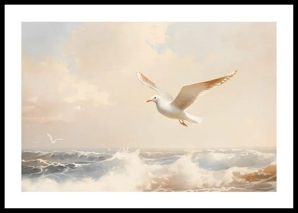 Soaring Above The Waves Poster Preisreduziert