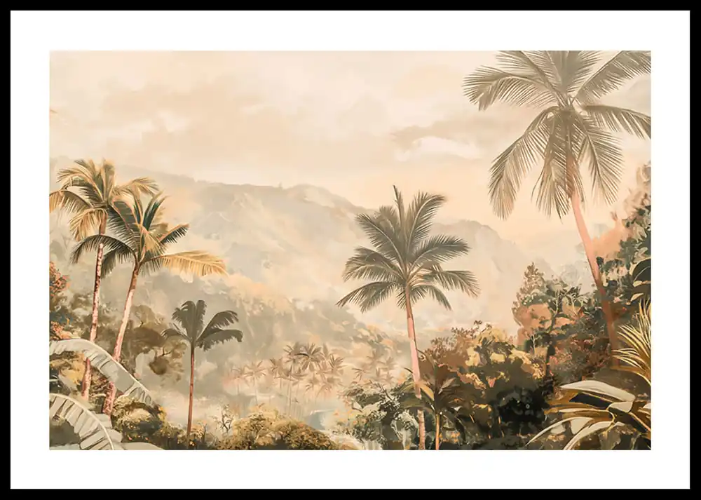 Golden Jungle Poster Neu Im Sortiment