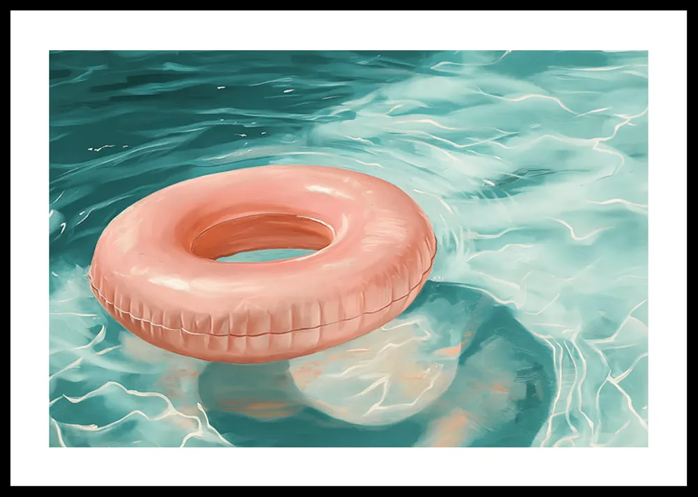 Lazy Pooldays Poster Bestseller