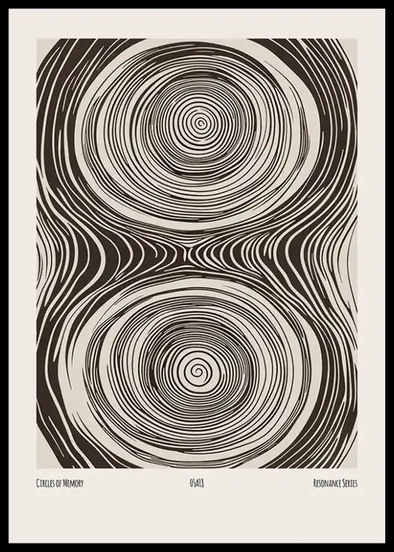 Circles Of Memory Poster Schneller Versand