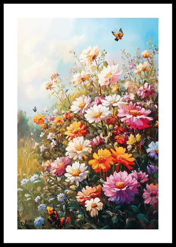 Butterflies And Blooms Poster Neu Im Sortiment