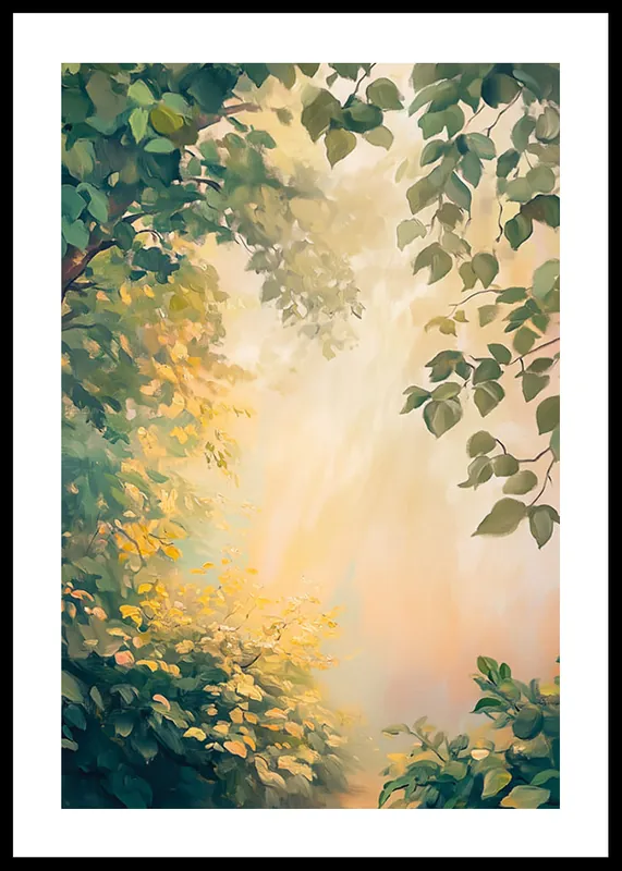 Mega-Angebot Harmonic Forest Light Poster