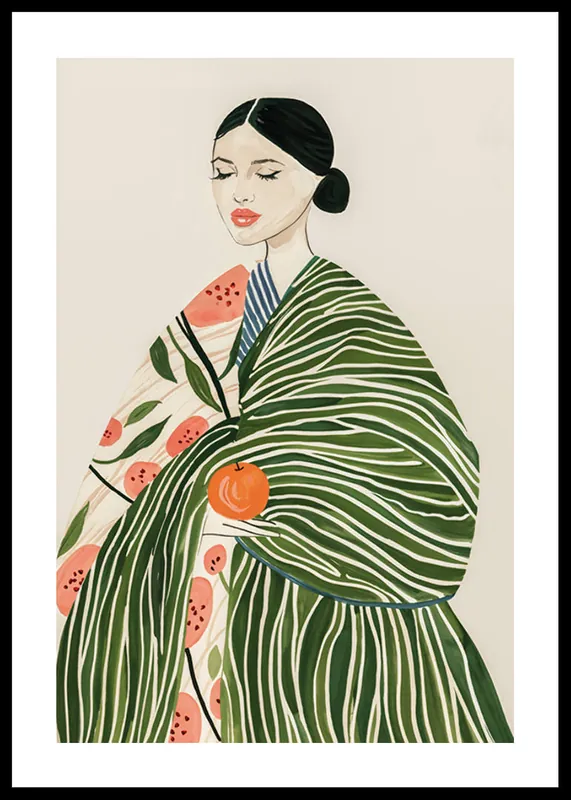 Graceful In Green Poster Neu Im Sortiment