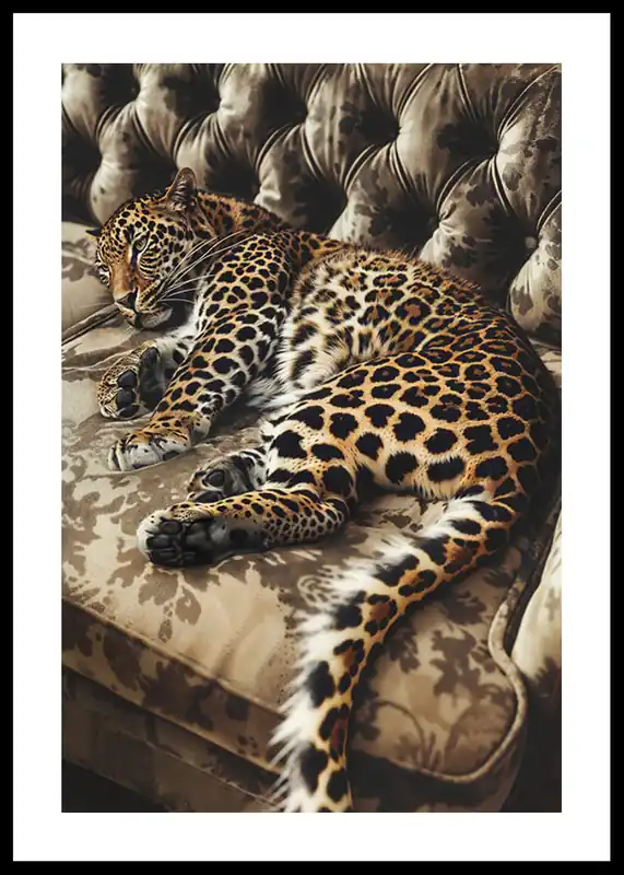 Leopard Luxe Poster Angebot