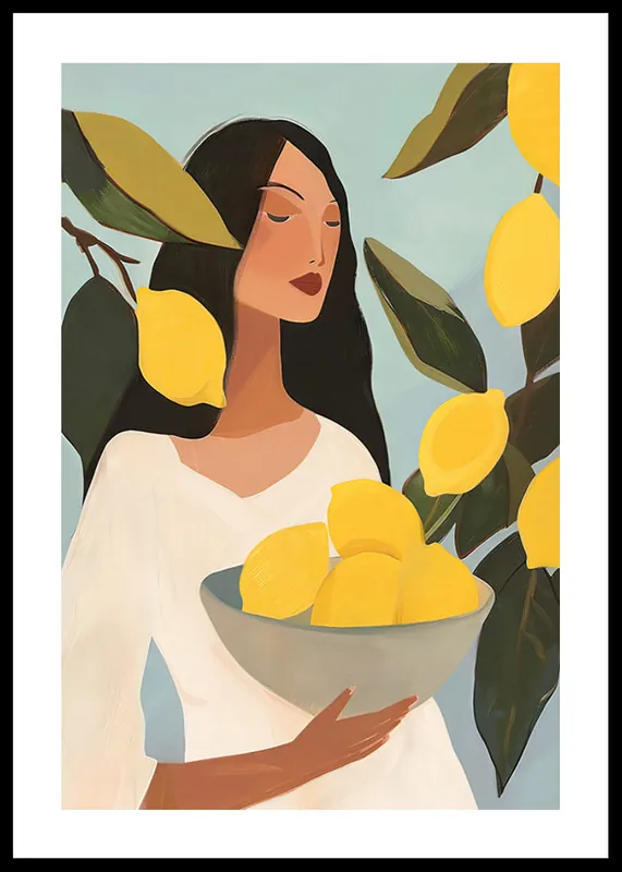 Lemon Harvest Serenity Poster Garantierte Lieferung