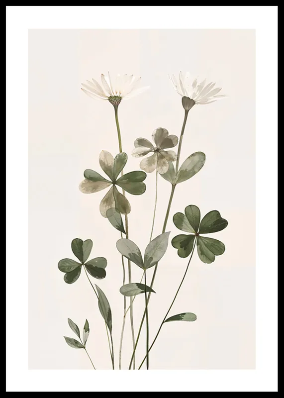 Zertifiziert Tranquil Blooms Poster