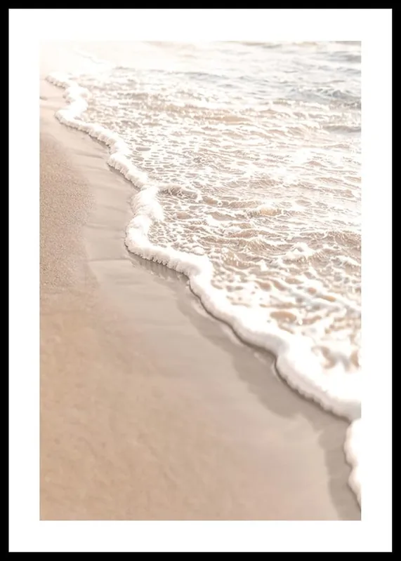 Coastal Foam Embrace Poster Billig