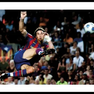 Zertifiziert Zlatan Ibrahimovic FC barcelona 2009 Poster