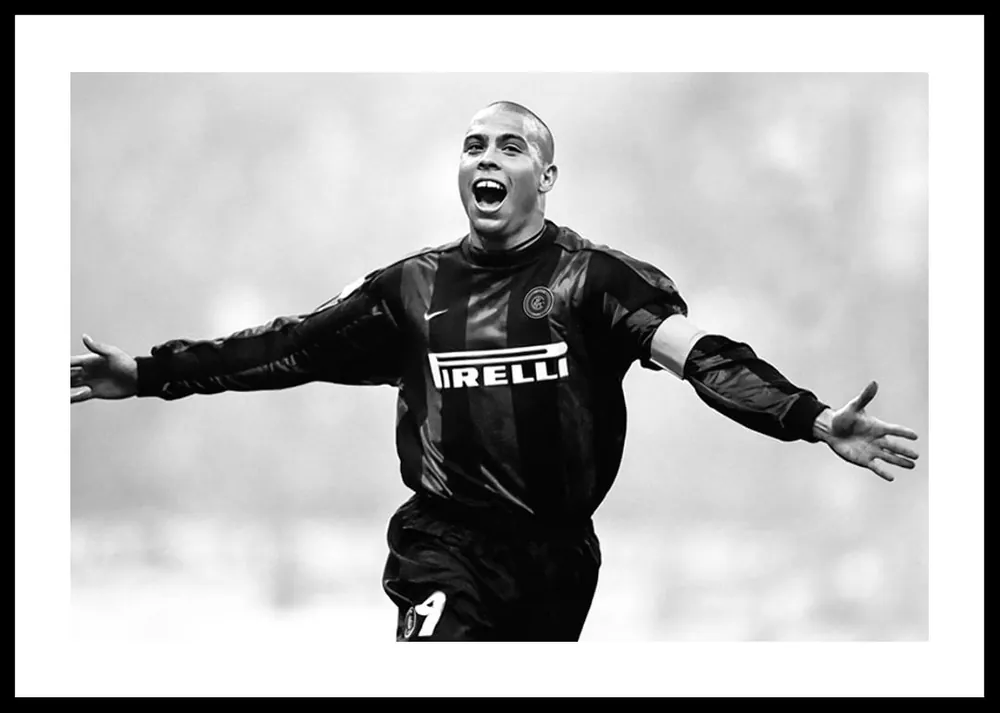 Ronaldo Inter Poster Zertifiziert