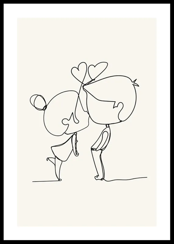 Contour of Affection Poster Nur Für Kurze Zeit