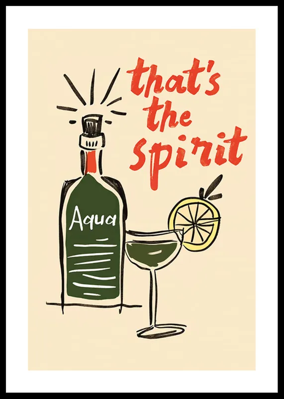 That's The Spirit Poster Top-Preis