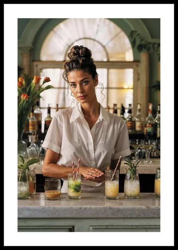 Cocktail Bar Poster Begrenztes Angebot