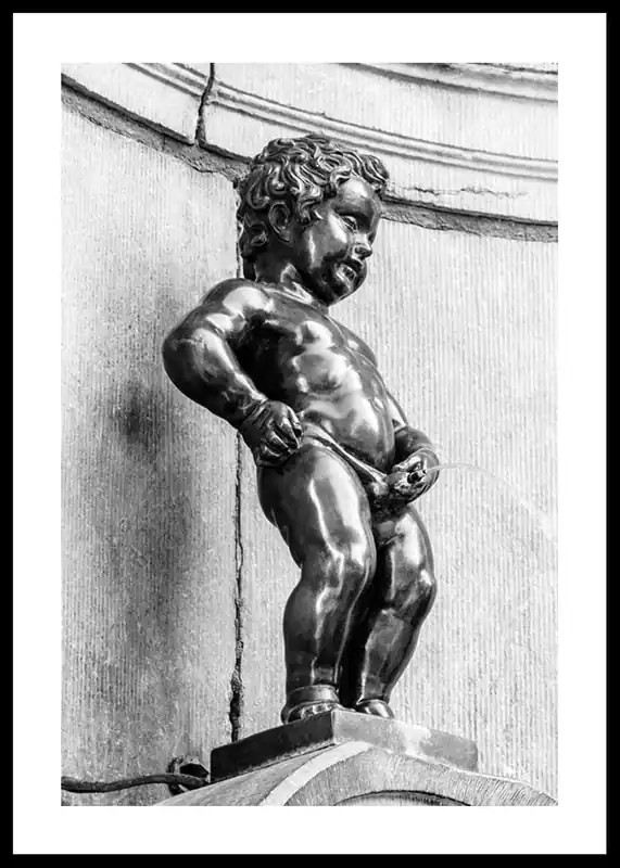 Nur Für Kurze Zeit Manneken Pis Poster