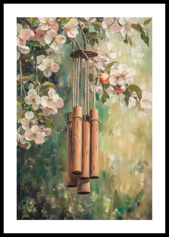 The Song Of Springtime Blossoms Poster Billig