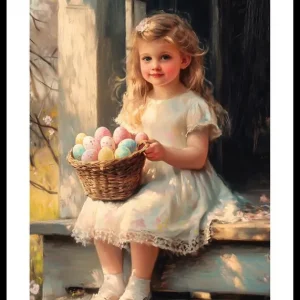 A Basket Ful Of Smiles Poster Billig