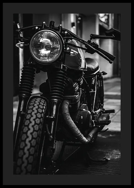 Black Motorcycle Poster Beliebt