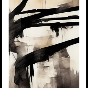 Abstract Flowing Paint No2 Poster Expressversand