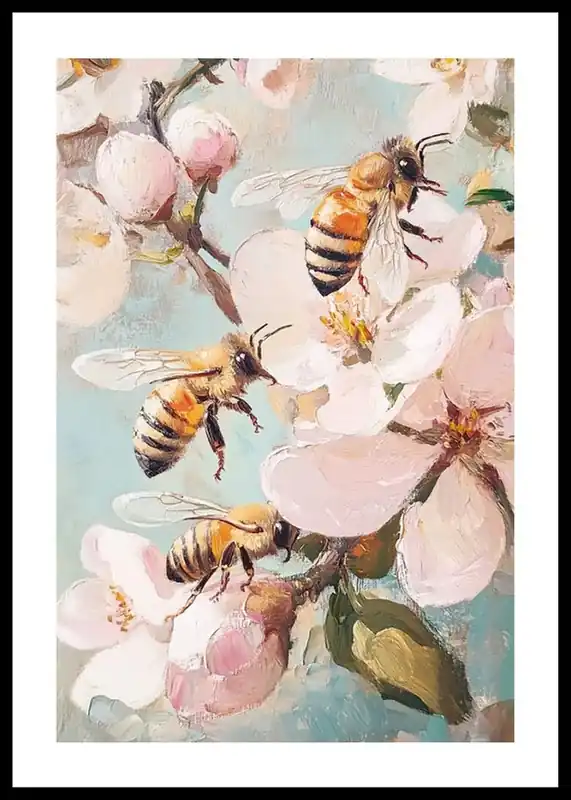 Buzzing In Bloom Poster Preiswert
