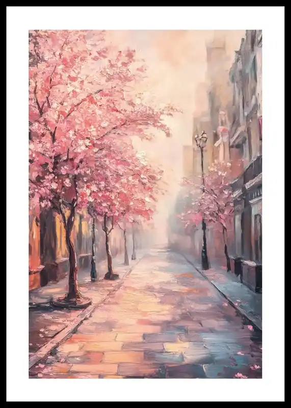 Boulevard Of Blossoms Poster Top-Angebot
