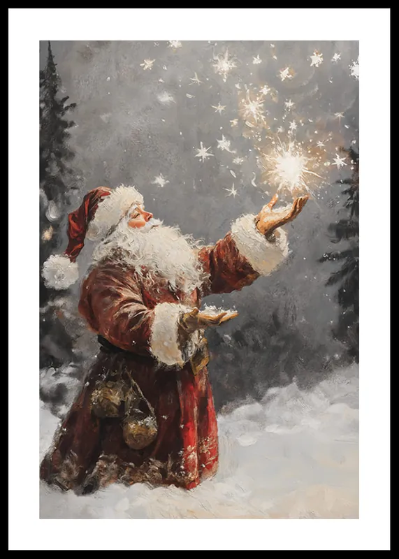 Solange Der Vorrat Reicht Santas Magical Moment Poster