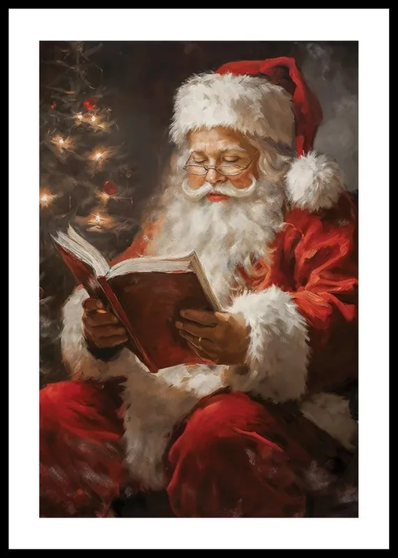 Günstig Santas Book Of Cheer Poster