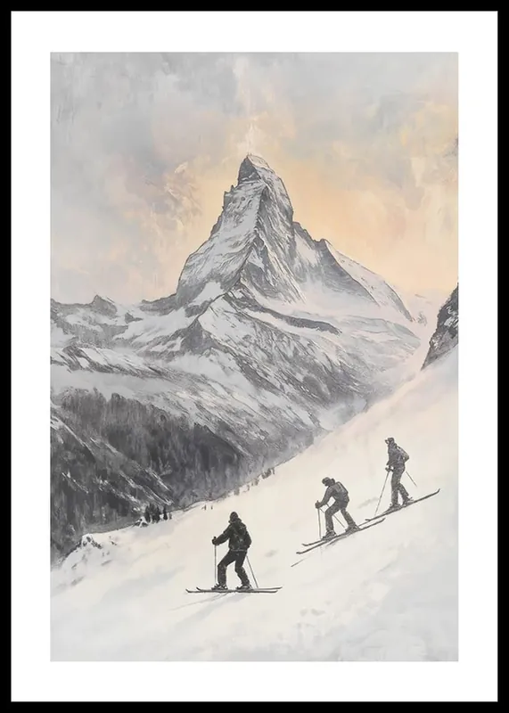 Matterhorn Adventure Poster Preis Gesenkt