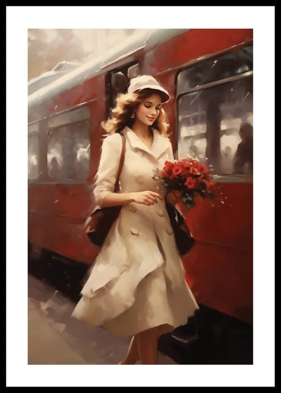 Catch The Train No2 Poster Neue Kollektion
