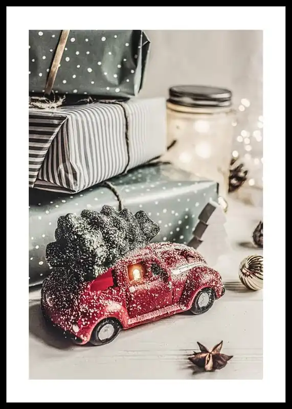 Ausverkauf Christmas Decorations Mix Poster