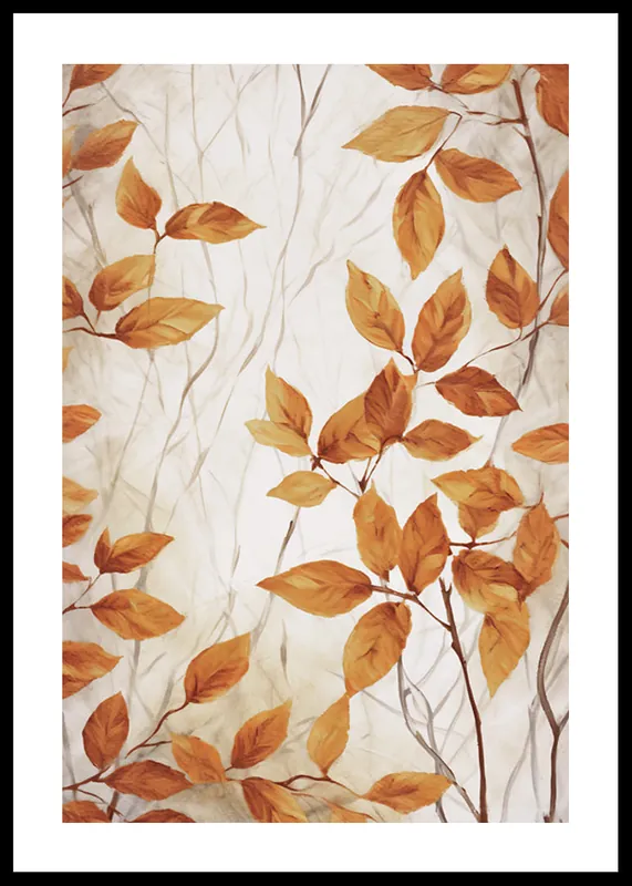 Branches And Leaves Poster Schneller Versand
