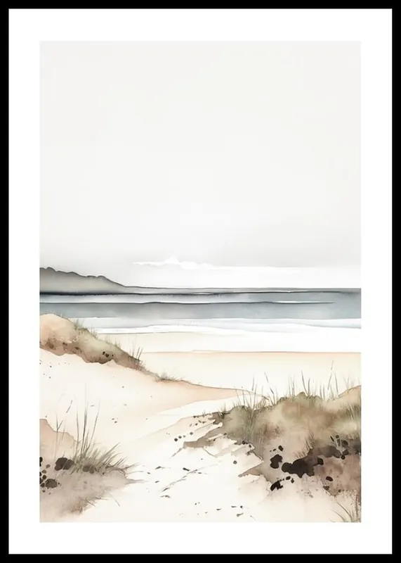 Dunes By The Ocean Poster Angebot