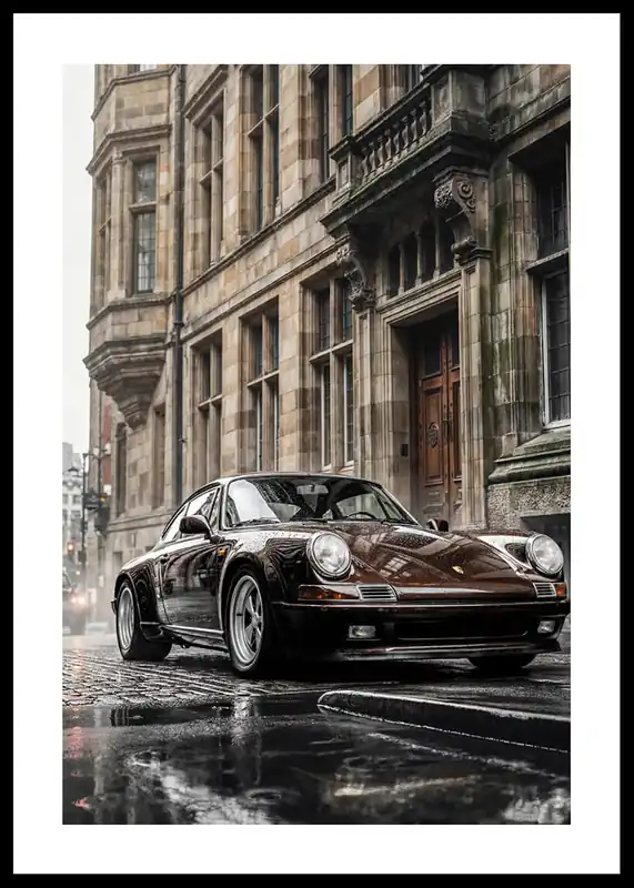 Porsche 911 Poster Rabatt