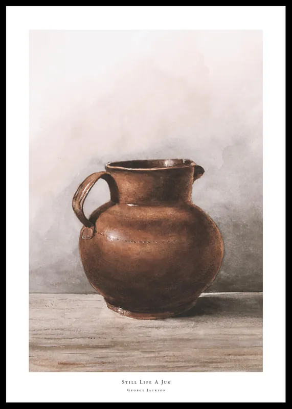 Bestseller Still Life A Jug By George Jackson Poster