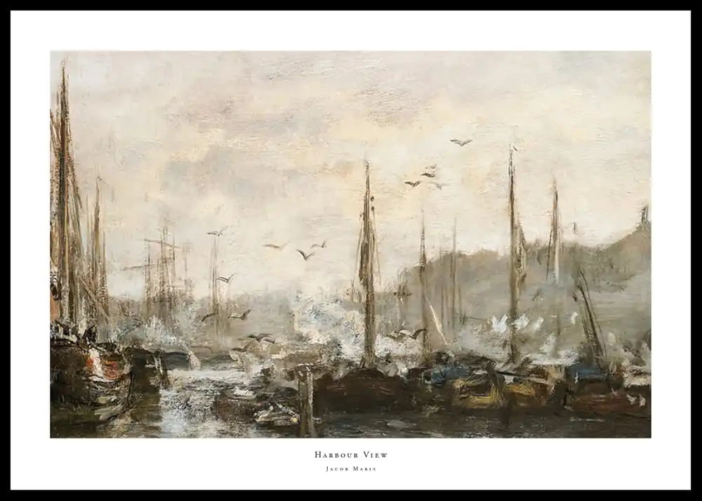Bestseller Harbour View By Jacob Maris Poster